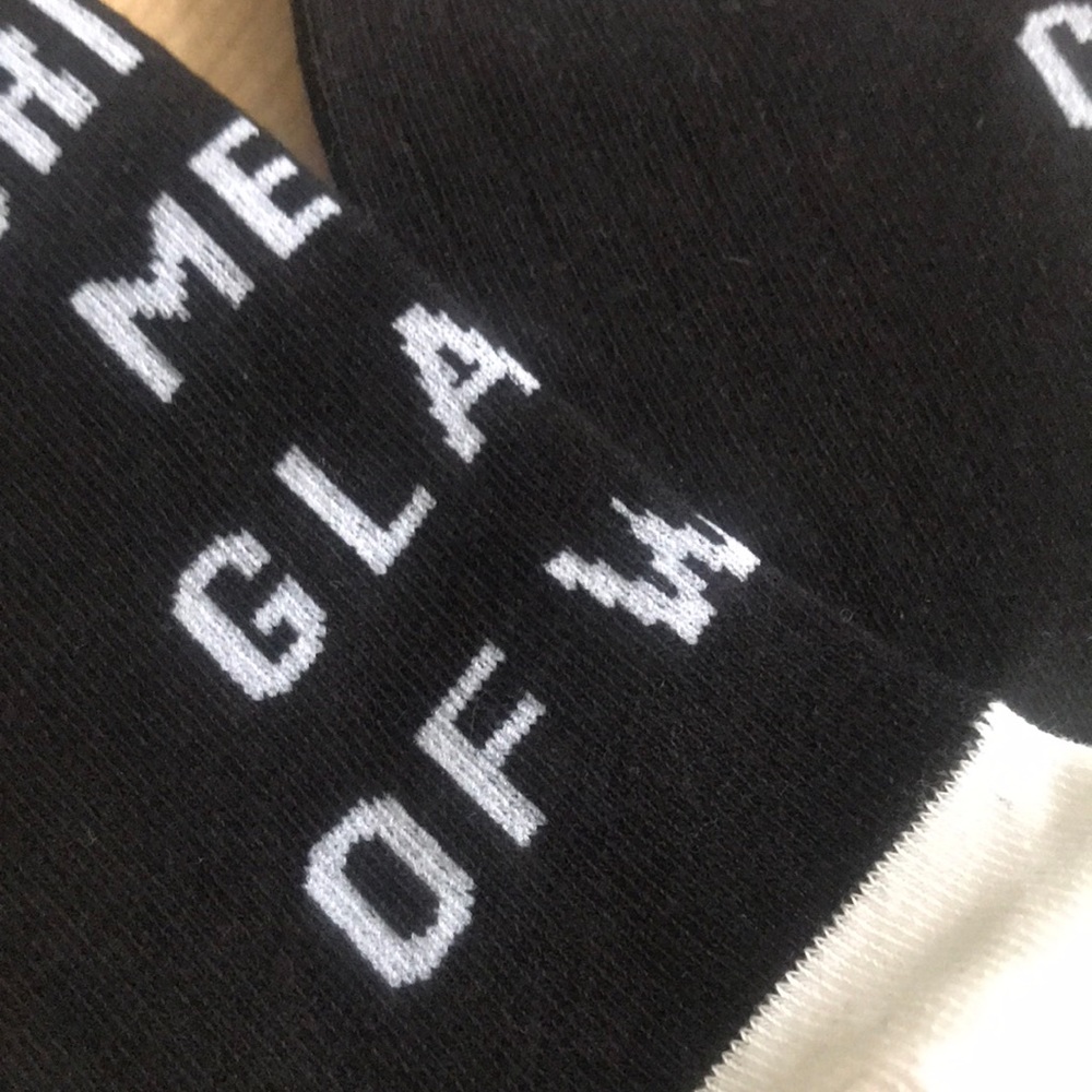 Bring me a Glass of wine socks - Picture 3 of 3
